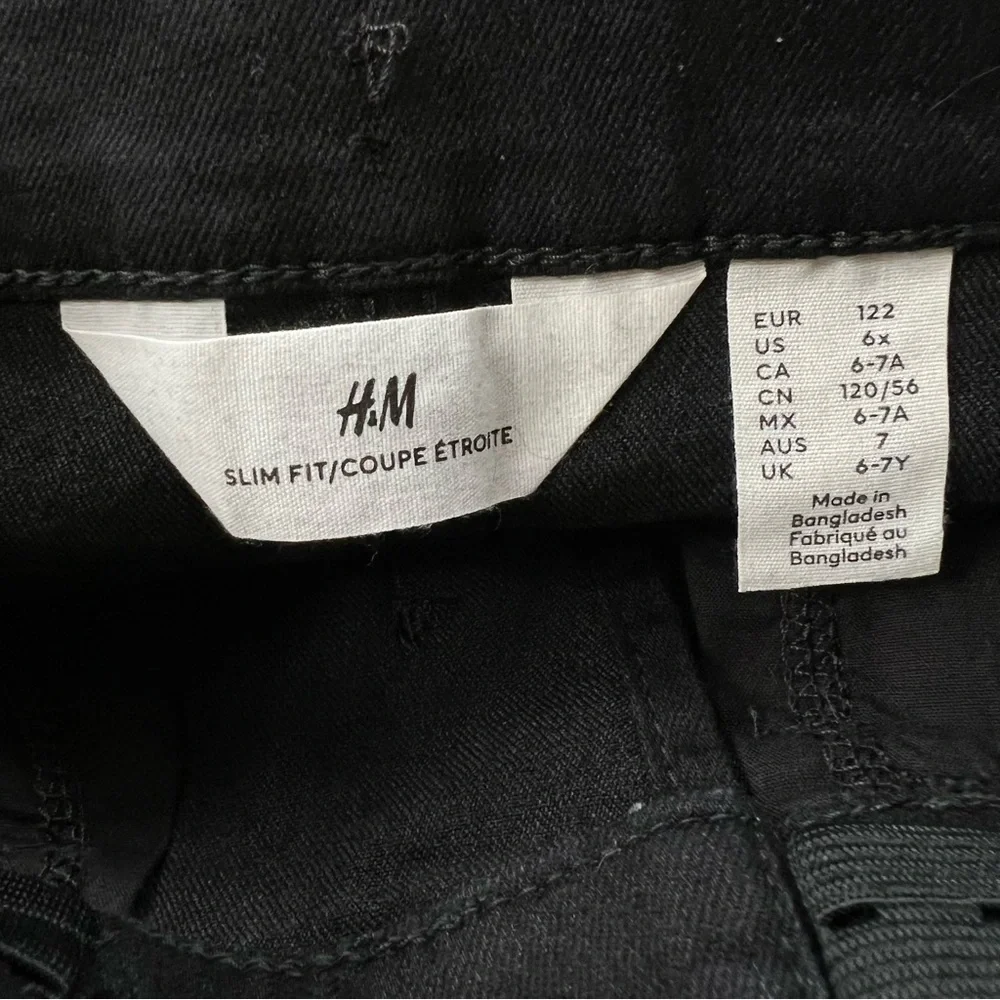 H&M Black Slim Fit Jeans